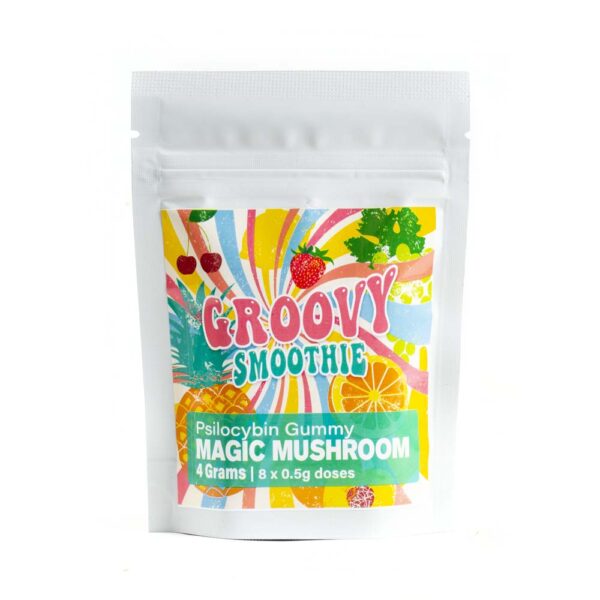 Groovy Smoothie | Mixed Fruit Mushroom Gummy | 4g - Image 2