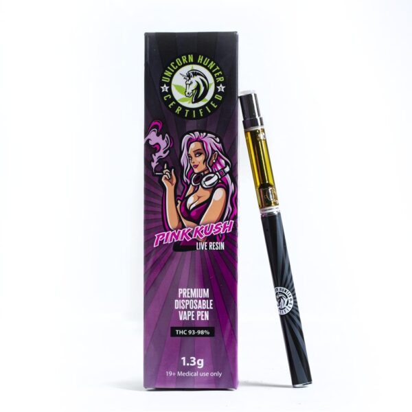 Unicorn Hunter | Pink Kush Live Resin Disposable Vape Pen