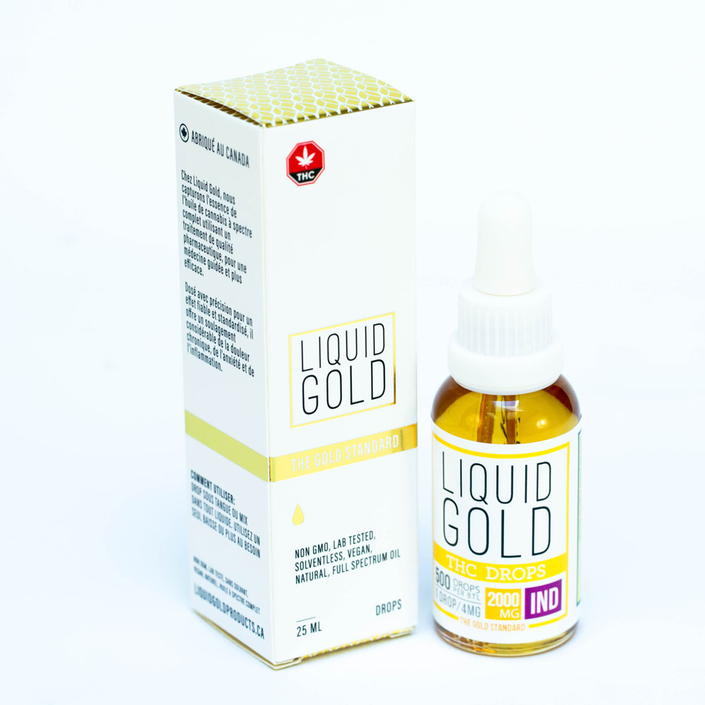 Liquid Gold | INDICA DROPS | 2000MG THC