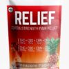 Mega Relief Gummies THC CBD CBN CBG (Extra Strength) - Pineapple (20 Pack)