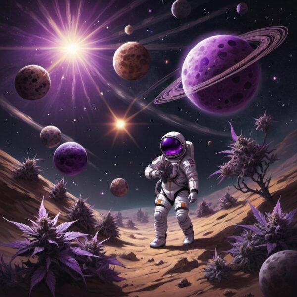 AAAA+ - Purple Space Cookies (Fresh Batch) - Image 2