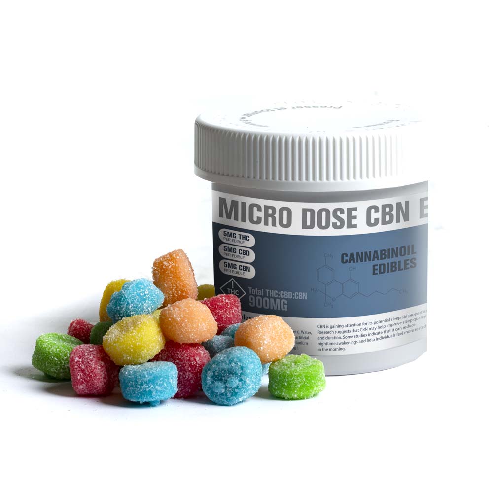 Micro Dose CBN Edibles | CBN : THC : CBD | 900mg
