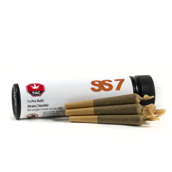 SS7 Pre-Rolls | 7 Pack | Strawberry Gary | Sativa