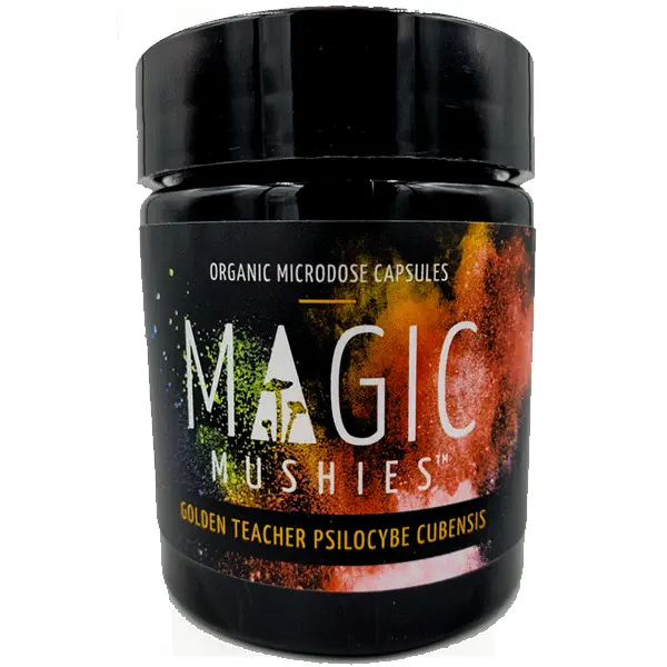 Golden Teacher Magic Mushroom Capsules 500mg