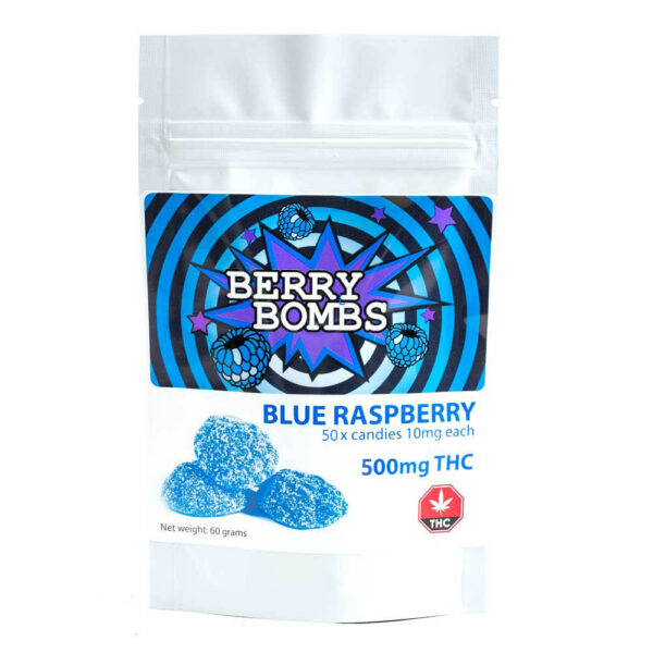 Berry Bombs | Blue Raspberry | 500mg THC