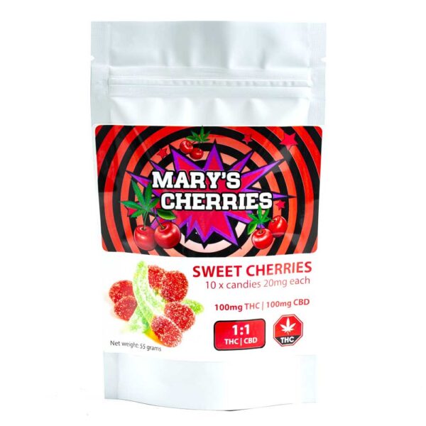 Mary's Cherries | 1:1 | 1000mg THC:CBD