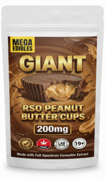 Giant Peanut Butter Cups | 200mg RSO