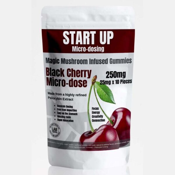 START UP | Black Cherry | Mushroom Gummies 250mg